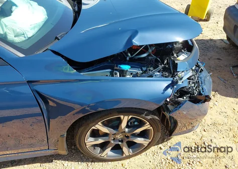 2025 Honda Civic Hybrid Sport/Sport Touring from USA, damaged, VIN 2HGFE4F86SH348076